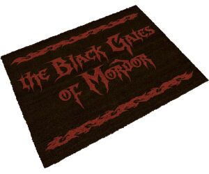 Felpudo 60x40 the black gates of mordor el señor de los anillos