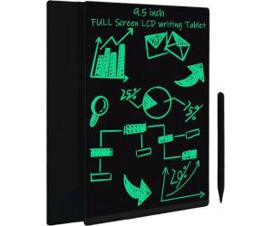 Pizarra digital leotec nine black lcd 9.5 pulgadas negro