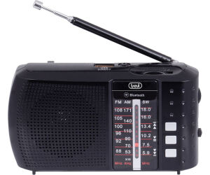 Radio Portatil Trevi Multibanda Bluetooth Usb Micro Sd Ra 7f20 Bt Negro