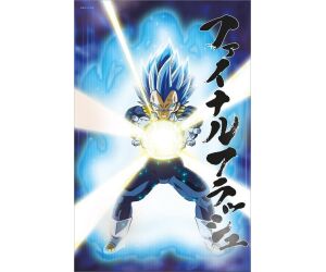 Poster 3d 58x38cm universe survival vegeta dragon ball super