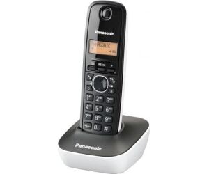 Telfono Inalmbrico Panasonic KX-TG1611/ Negro y Blanco