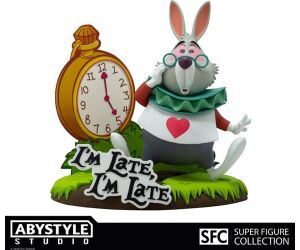 Figura abystyle studio alicia en el pais de las marvillas conejo blanco