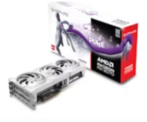 Vga Sapphire Pure Rx 9070 Gaming Oc,amd,rx9070,16gb,gddr6,256bit,2hdmi+2dp (3 Ventiladores)