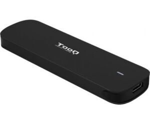 Caja Externa para Disco SSD M.2 NVMe TooQ TQE-2201B/ USB 3.1 Gen2/ Sin tornillos