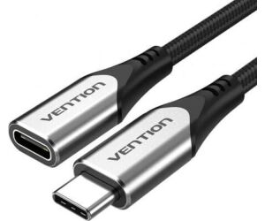 Cable Alargador Usb-c/m A Usb-c/h 3.1 60w 1 M Gris Vention