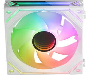 Ventilador Auxiliar A-rgb 120mm Mf-linkfinity Blanco Mars Gaming