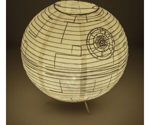 Lámpara de escritorio paladone star wars estrella de la muerte