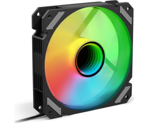 Ventilador Caja Sharkoon Mirror Pwm Rgb Negro