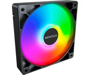 Ventilador 120x120 Montech Gf120 Pwm Black