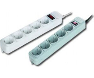 Regleta Gembird 5 Enchufes, Protector Contra Sobretensiones, 15 Pies
