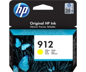 Hp 912 Cartucho De Tinta Hp912 Amarillo (3yl79ae)