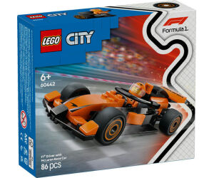 Lego city piloto de formula 1 con coche mclaren