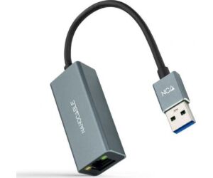 Adaptador USB 3.0 - RJ45 Nanocable 10.03.0405/ 1000Mbps