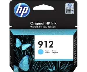 Hp 912 Cartucho De Tinta Cian Hp912 (3yl77ae)