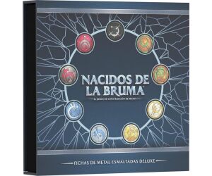 Nacidos de la bruma fichas de metal