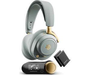 Auriculares Steelseries - Arctis Nova Elite Sage Gold (61663)