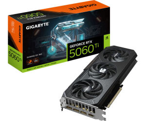Tarjeta Gráfica Gigabyte GeForce RTX 5060 Ti Gaming OC/ 16GB GDDR7