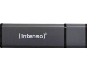 Intenso 3521495 Lápiz USB 2.0 Alu 128GB Antracita