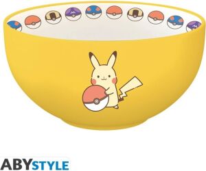 Bowl abystyle pokemon pikachu electric type 600ml