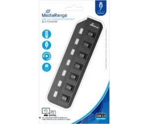 Hub Mediarange Usb 2.0 7xusb 2.0