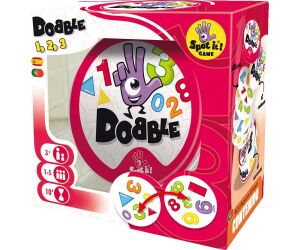 Juego de mesa dobble formas y numeros edad recomendada 3 años