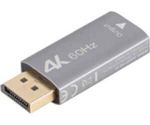 Adaptador 4k displayport a hdmi lanberg macho - hembra