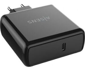 Cargador Aisens Pd3.0 Qc3.0 1 Puerto 1xusb-c 60w Negro