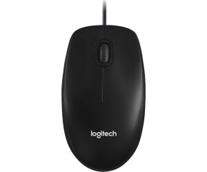 Ratón Logitech M100/ Hasta 1000 DPI/ Negro
