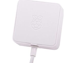 Fuente de alimentacion cargador raspberry pi 4 usb c 15.3w color blanco