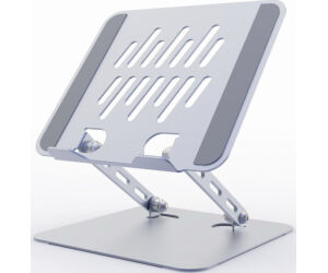 Soporte Elevador Plegable Para Portatil Gris Espacial