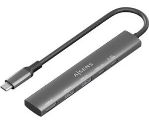 Usb-c Dock Aisens 5 En 1 Usb-c A 1xhdmi 2xusb-a 1xusb-c 1xpd 15cm