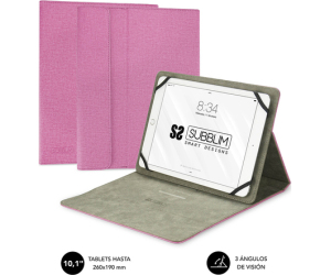 Funda Tablet Subblim Clever Stand Tablet Case 10,1" Pink