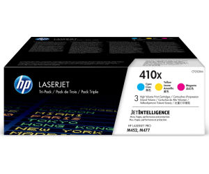 Tóner Original HP nº410X XL Alta Capacidad Multipack/ Cian/ Magenta/ Amarillo