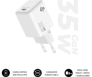 Subblim Cargador Gan 35w Charger Usb C