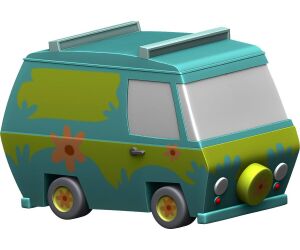 Figura hucha plastoy scooby doo chibi furgoneta mystery machine