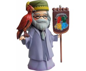 Figura plastoy harry potter albus dumbledore & fenix estandarte hogwarts