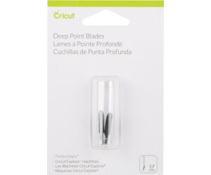 Cricut PC2003535 Set de 2 Lames Coupe Profonde, Plastique, Multicolore, 12 x 8 x 2 cm