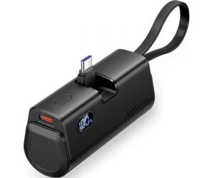 Powerbank 4800mAh Vention FHQB0/ 22.5W/ Negra