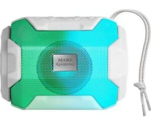 Altavoz con Bluetooth Mars Gaming MSBAXW/ 10W/ 1.0/ Blanco