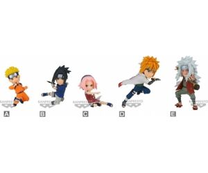 Figura banpresto naruto world collectable figure 1 unidad aleatoria