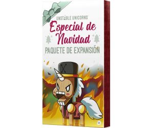 Juego de mesa unstable unicorns especial de navidad expansion edad recomendada 8 años