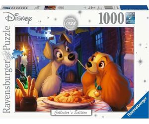 Puzzle ravensburger disney collector's edition -  la dama y el vagabundo 1000 piezas