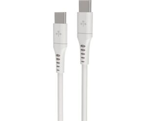 Cable Hune Eco Usb-c A Usb-c 300cm Blanco Nieve