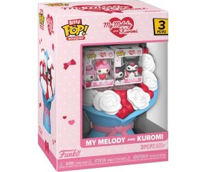Bitty pop bouquet sanrio valentines my melody & kuromi