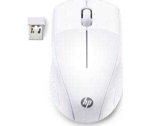 Raton inalambrico hp optico wireless 220 -  hasta 1600dpi -  blanco nieve