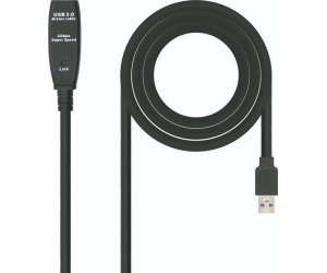 Cable Extension Usb 3.0 Tipo A/m-a/h 5m Nanocable