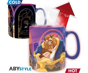 Taza termica abystyle disney la bella y la bestia 460ml