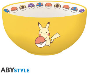 Bowl abystyle pokemon pikachu electrc type