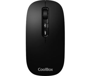 Coolbox Ratón W02-IA Inalámbrico RF+BT Negro