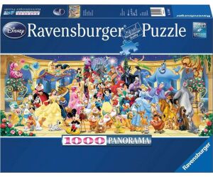 Puzzle ravensburger panorama: disney 1000 piezas